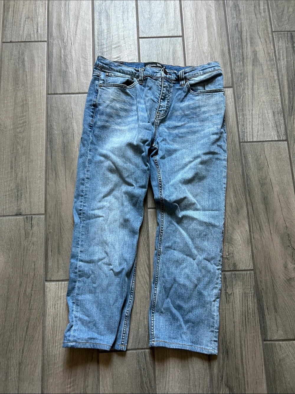 RSQ Men's Light Blue Slim Jeans